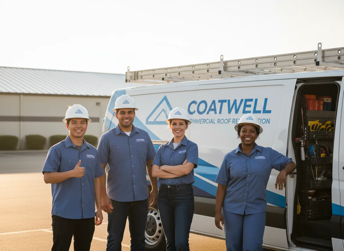 Commercial roof coating company in Cerro Gordo, IL